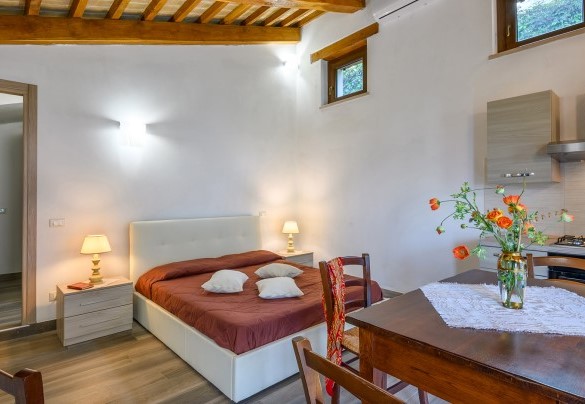 Double bedroom n.1 in the annex - Acquanera