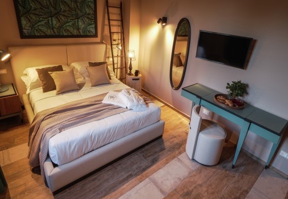 The double bedroom no. 2 on the first floor – Agriresort Bacaringhe