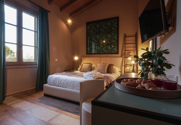 The double bedroom no. 2 on the first floor – Agriresort Bacaringhe