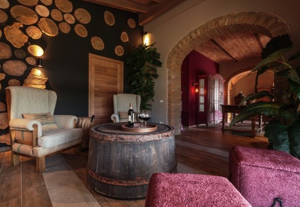 The living room – Agriresort Bacaringhe 
