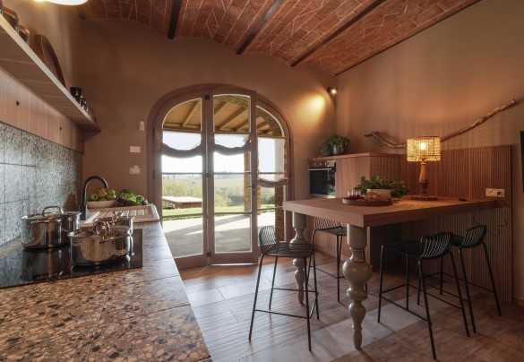 The kitchen in the annex on the ground floor – Agriresort Bacaringhe