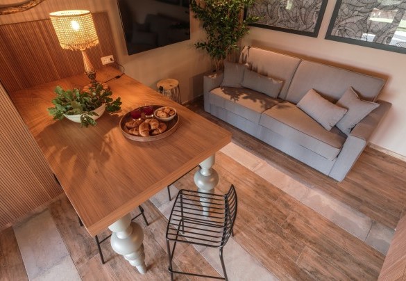 The kitchen in the annex on the ground floor – Agriresort Bacaringhe 