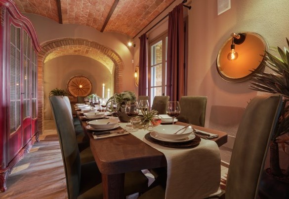 The dining room – Agriresort Bacaringhe