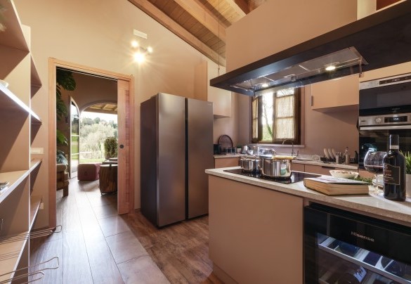 The kitchen – Agriresort Bacaringhe 