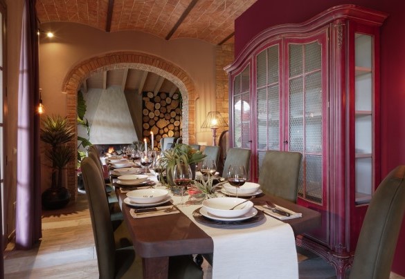 The dining room – Agriresort Bacaringhe