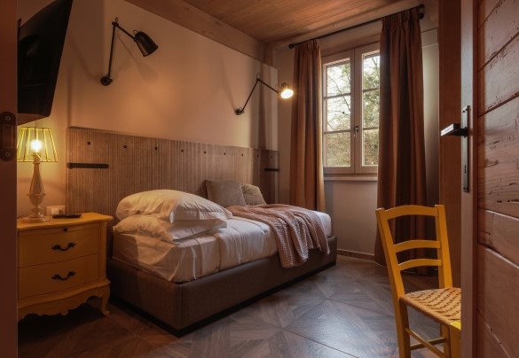 The single bedroom no. 4 on the first floor – Agriresort Bacaringhe