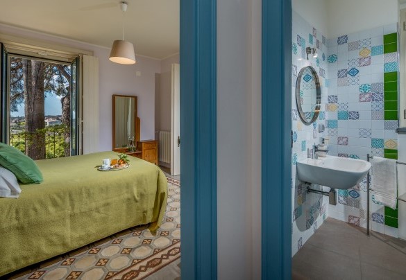 La camera n°1 ha un bagno ensuite - Agrumé Country House