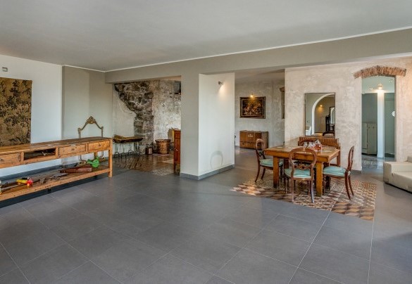 La spaziosa sala svago al piano seminterrato - Agrumé Country House