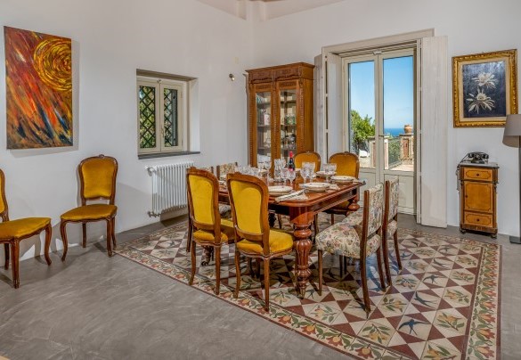La sala da pranzo - Agrumé Country House