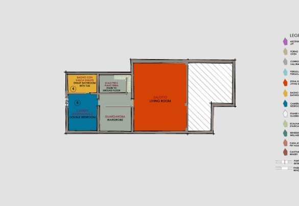 AGRUME' COUNTRY HOUSE 8 - Planimetria 5