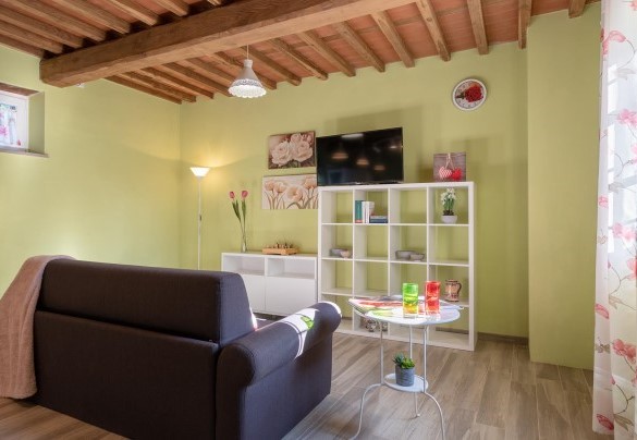 The TV area in the open space on the ground floor - Ai due cuori