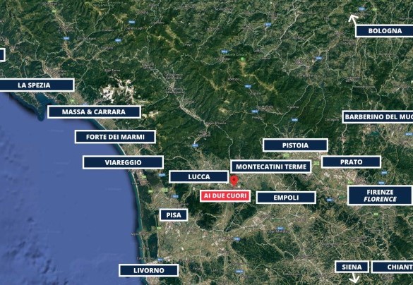 Ai Due Cuori - Map