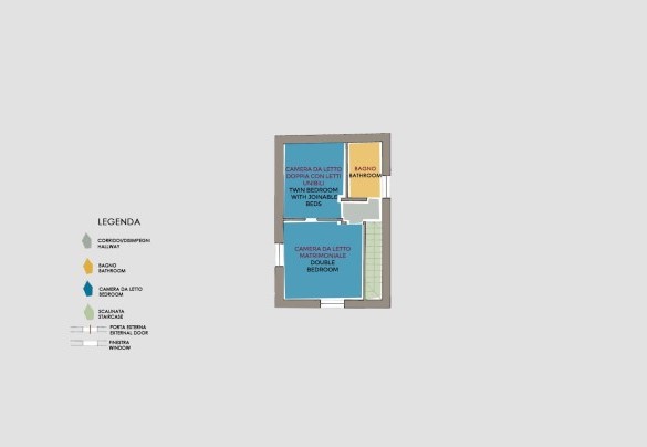 Ai due Cuori - First Floor