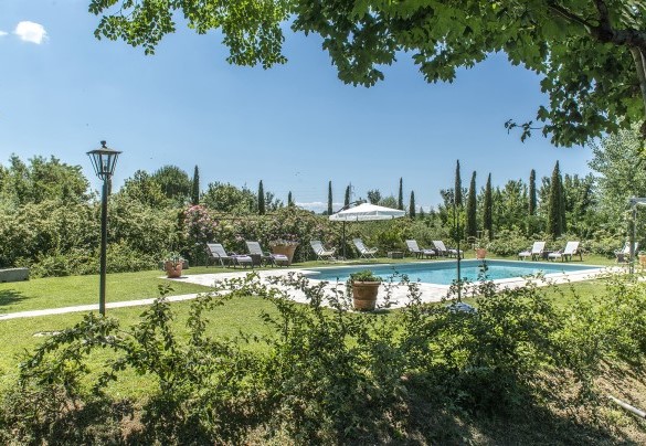 The pool is located in a central area of the park, about 40 m from the house - Albachiara