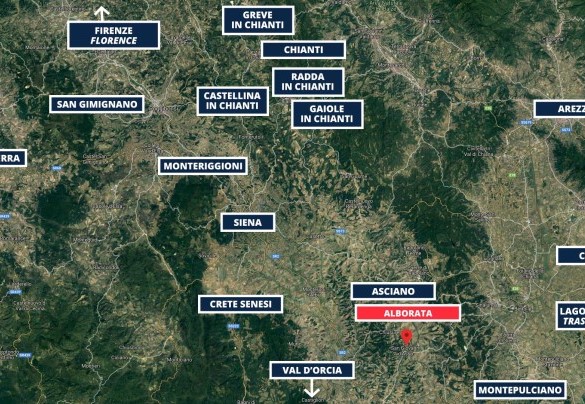 Alborata - Map