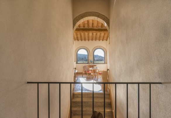 Reading corner on the first floor – Alborata