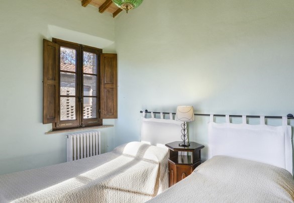 Twin bedroom with joinable beds nr 3 on the first floor – Alborata