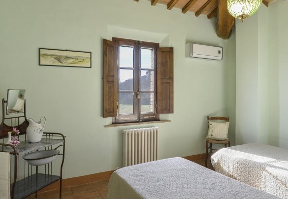 Twin bedroom with joinable beds nr 3 on the first floor – Alborata