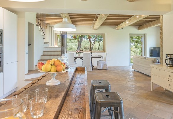 The open space kitchen – Amandula