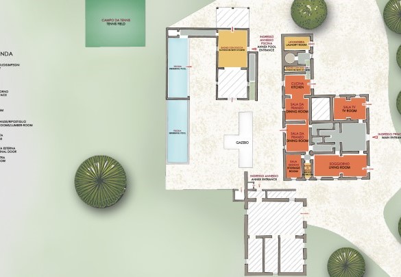 Antica Villa Merelli - Piano Terra