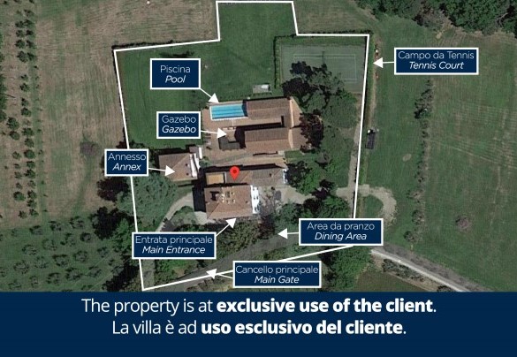 Antica Villa Merelli - Property Plan 