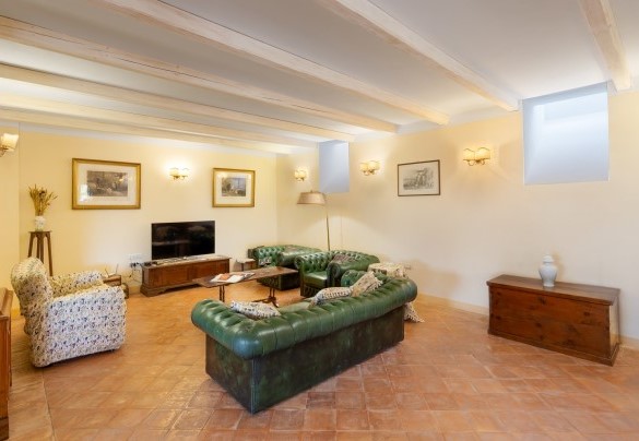  The living room with tv corner - Antiche Pietre