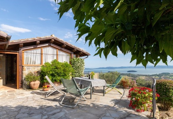 The outdoor living with view - Antiche Pietre