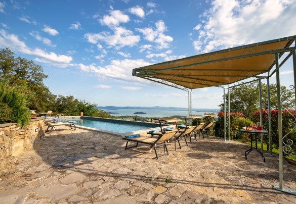  The panoramic swimming pool for exclusive use - Antiche Pietre