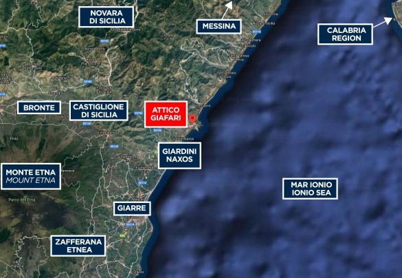 Attico Giafari - Map