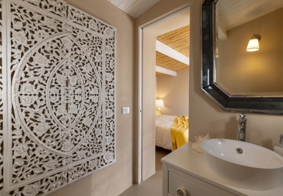 Il bagno ensuite n. 4 in Annesso n. 2 - Baia L’Aura	
