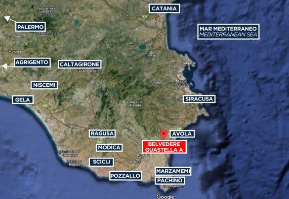 Belvedere Guastella A - Mappa