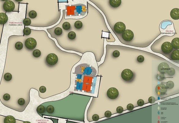 Borgo dell'Agrumeto - Property plan