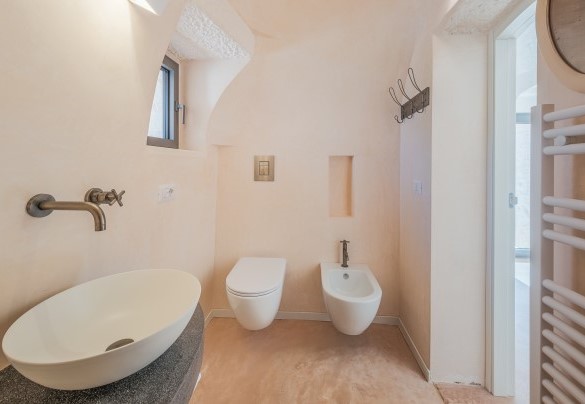 Il bagno ensuite con doccia n.2, nella “lamia” - Borgo dell’Agrumeto 