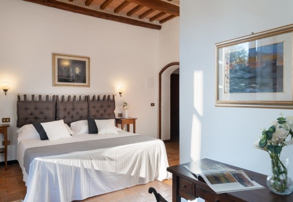 Double bedroom with divisible bed n.12 on the first floor of the main house – Borgo Gallinaio