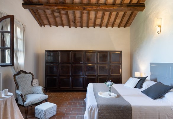 Double bedroom with divisible bed n.7 on the first floor of the main house – Borgo Gallinaio