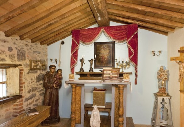 The chapel (which can be visit on request) – Borgo Paradiso