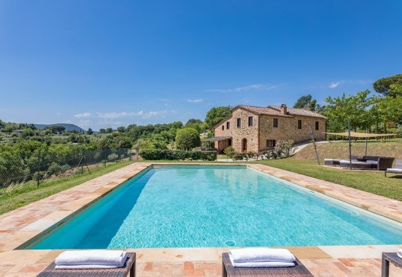 Villa for rent with exclusive pool in Montepulciano - Bossoncina