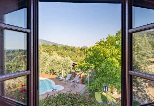 La vista sulla piscina – Buca delle fate