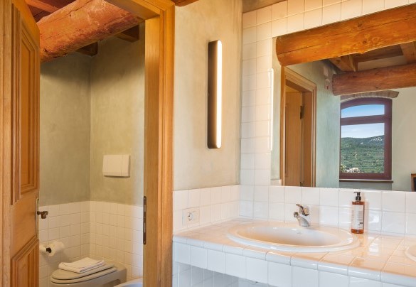 Bagno ensuite della camera matrimoniale (2) soppalcata - Ca Cantoni
