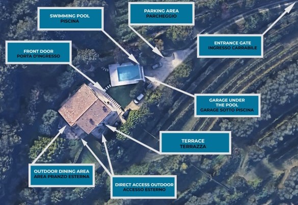 Ca Cantoni - Property Plan
