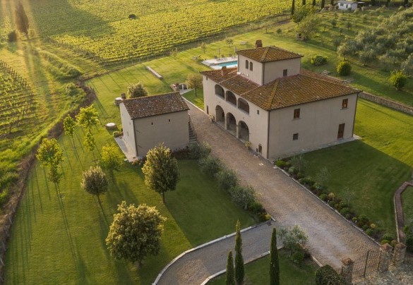 Panoramic overview of the estate – Ca Maggiore