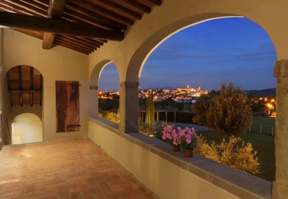 The porch with view on the first floor – Ca Maggiore