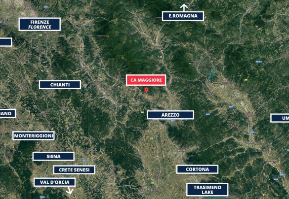 Ca Maggiore - Map