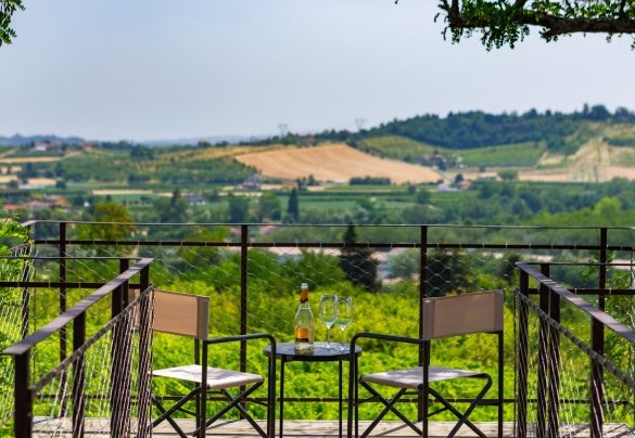 Panoramic terrace - Ca' Pellicciano