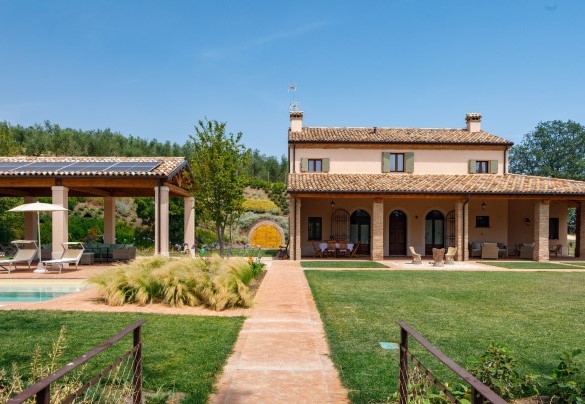 General view of the villa - Ca' Pellicciano