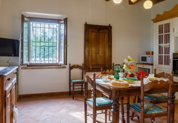 Kitchen on the ground floor – Ca’ Pellicciano