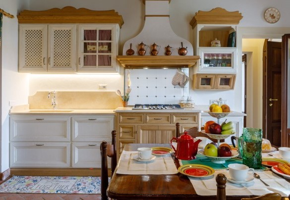 Kitchen on the ground floor - Ca' Pellicciano