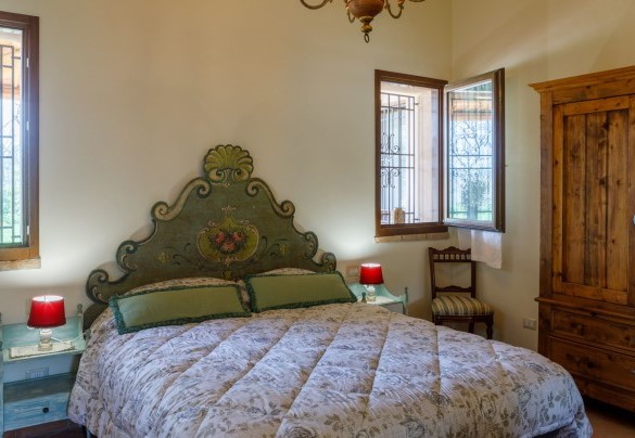 Double bedroom on the ground floor – Ca’ Pellicciano