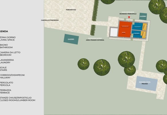 Ca Quattrocchi - Property Floor