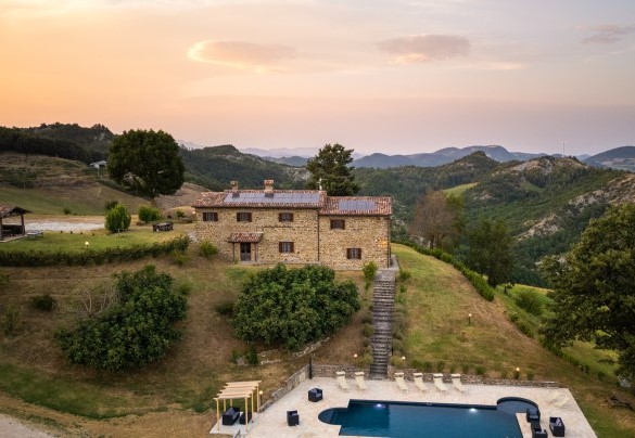 Suggestive views at sunset - Ca Quattrocchi